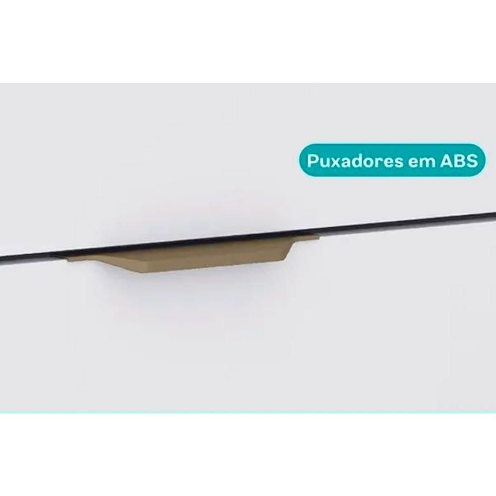 Encontraproduto.com.br - Cômoda Solteiro 1160 C/ 6 Gavetas C/ Espelho Freijo - Carraro