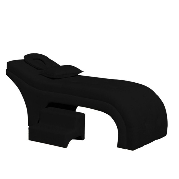 Encontraproduto.com.br - Maca Estofada Estética Botonê 60 Cm Sobrancelha Cilios Cor:preto