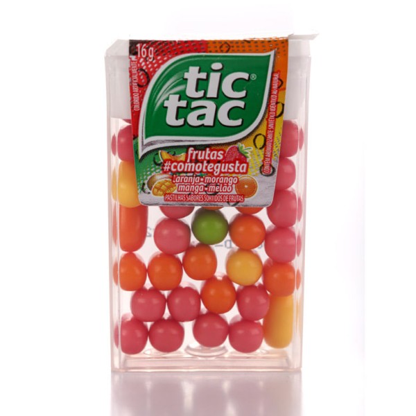 Encontraproduto.com.br - Pastilha Tic Tac Frutas Caixa 16g