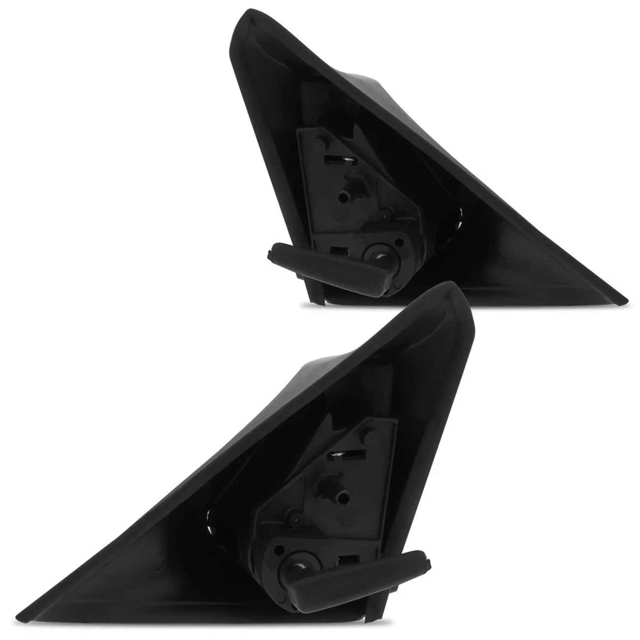 Encontraproduto.com.br - Retrovisor Monza 94 95 96 97 2 e 4 Portas com Controle e Espelho Preto