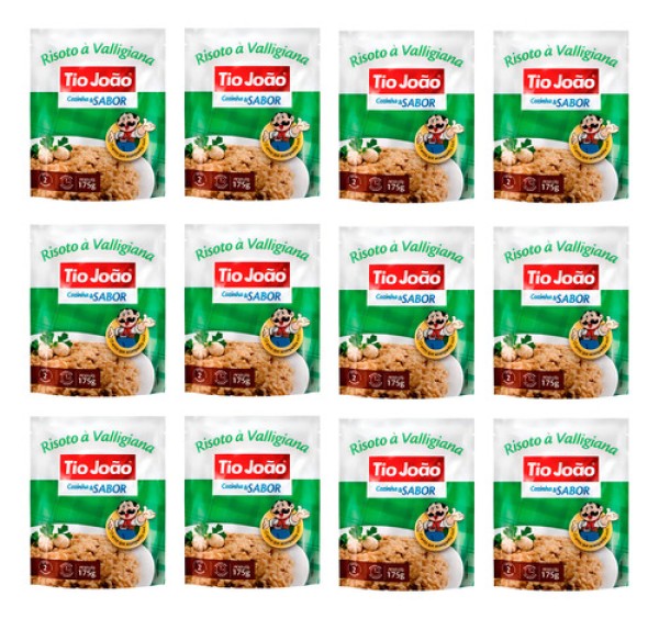 Risoto Tio João Cozinha e Sabor à Valligiana 175g