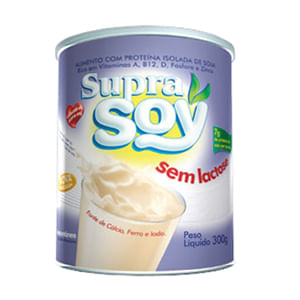Encontraproduto.com.br - Alimento Supra Soy Sem Lactose Iogurte Em Pó 300g