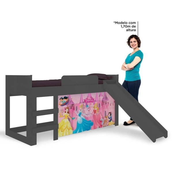 Encontraproduto.com.br - Cortina Princesas Disney Joy