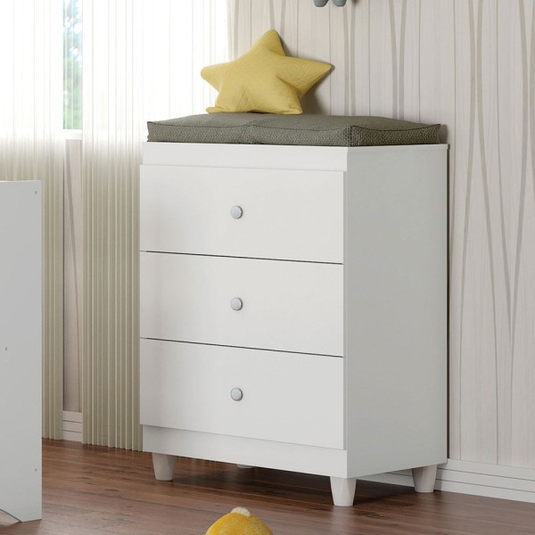 Encontraproduto.com.br - Quarto Infantil Berço e Cômoda Gutti