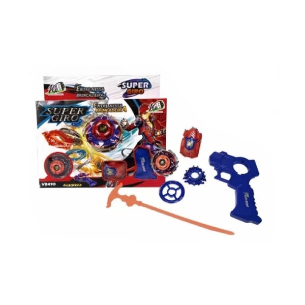 Encontraproduto.com.br - Pião Super Giro Beyblade Cores Sortidas Vip