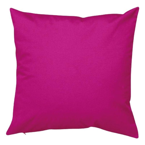 Encontraproduto.com.br - Capa Almofada Sala Quarto Cozinha 40x40 Lisa Poliéster 02 Un Cor:pink