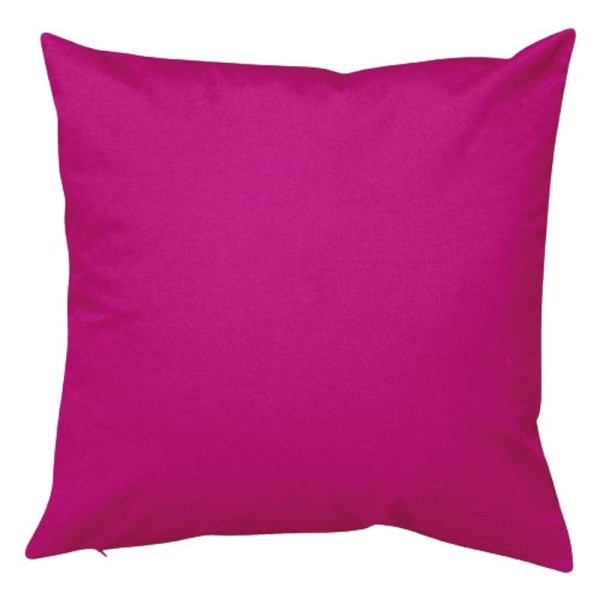 Encontraproduto.com.br - Capa Almofada Sala Quarto Cozinha 40x40 Lisa Poliéster 02 Un Cor:pink