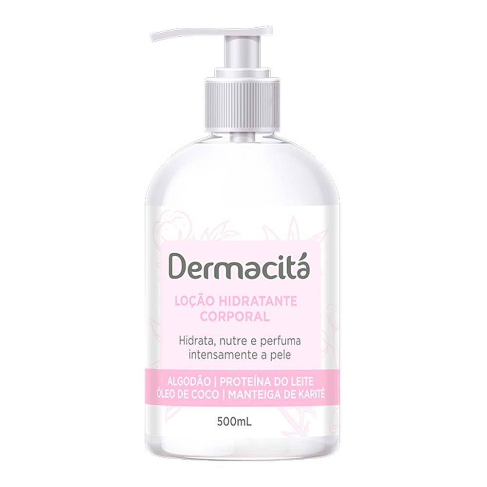 Encontraproduto.com.br - Loção Hidratante Dermacitá Algodão 500ml