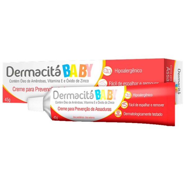 Encontraproduto.com.br - Creme Antiassaduras Dermacitá Baby 45g