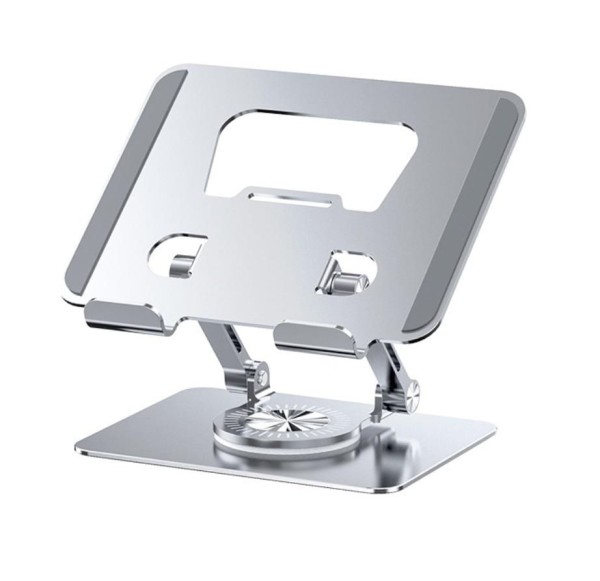 Encontraproduto.com.br - Suporte De Mesa Giratório 360° De Alumínio Para Tablet e iPad