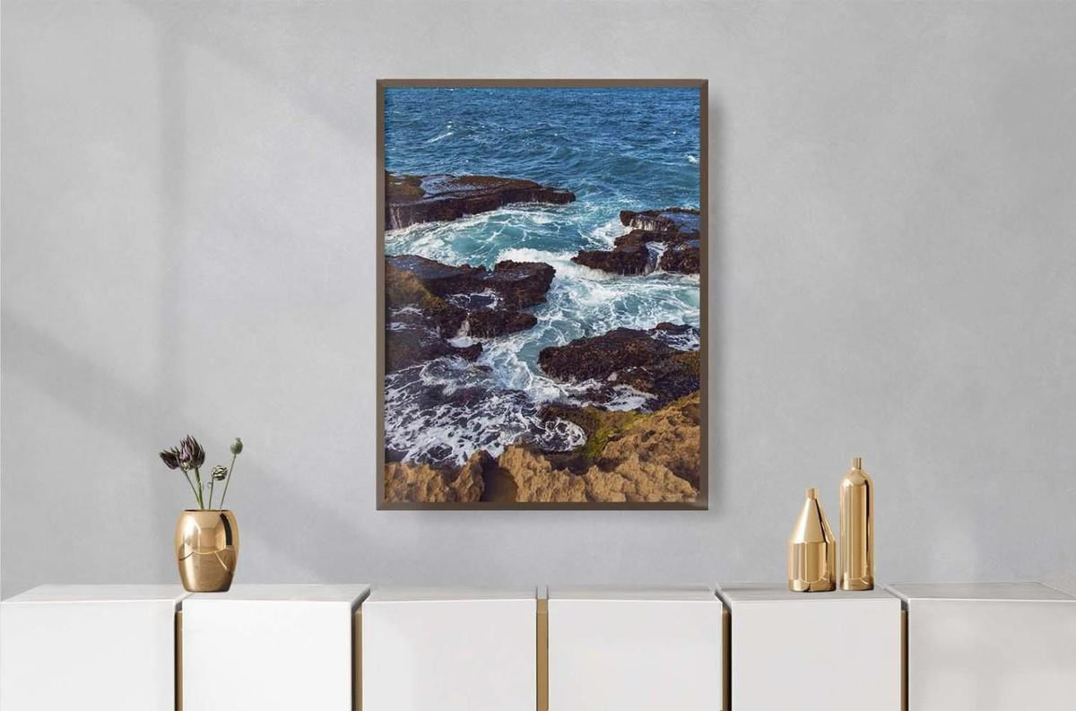 Quadro Decorativo Illuminato Rochas