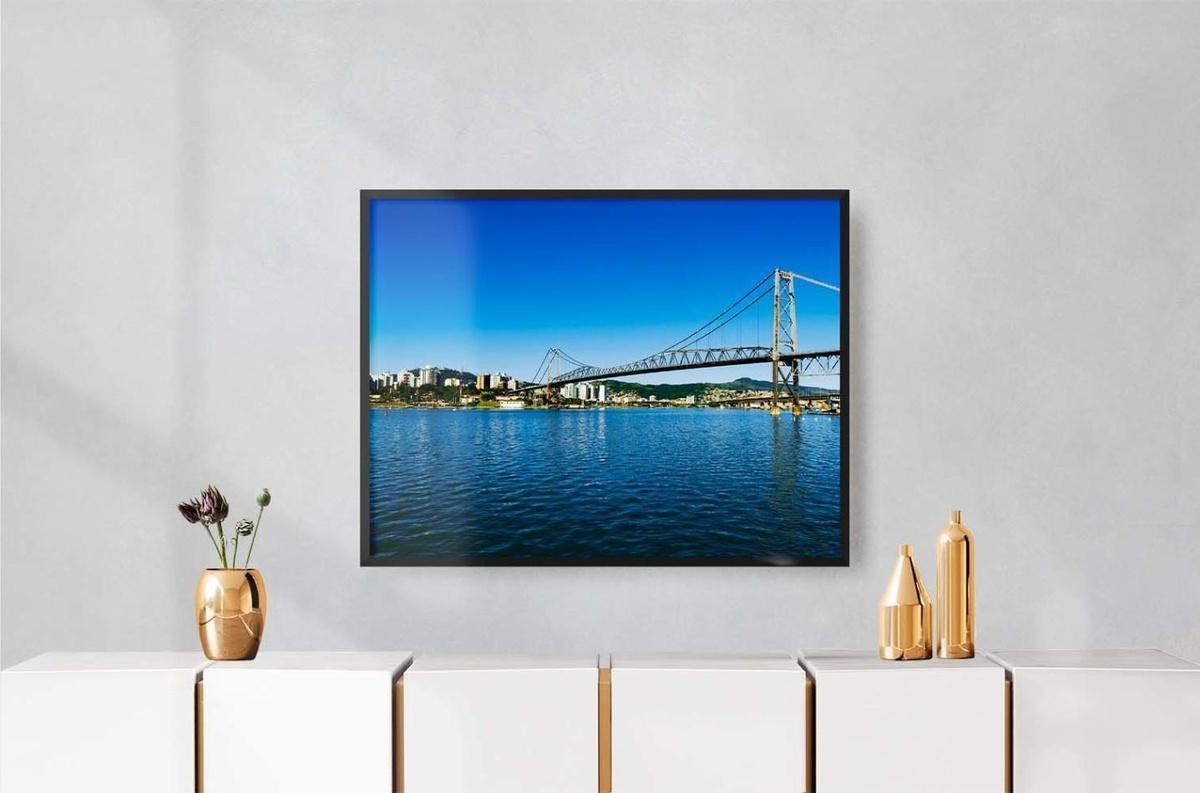 Quadro Decorativo Illuminato Ponte Hercílio Luz 2