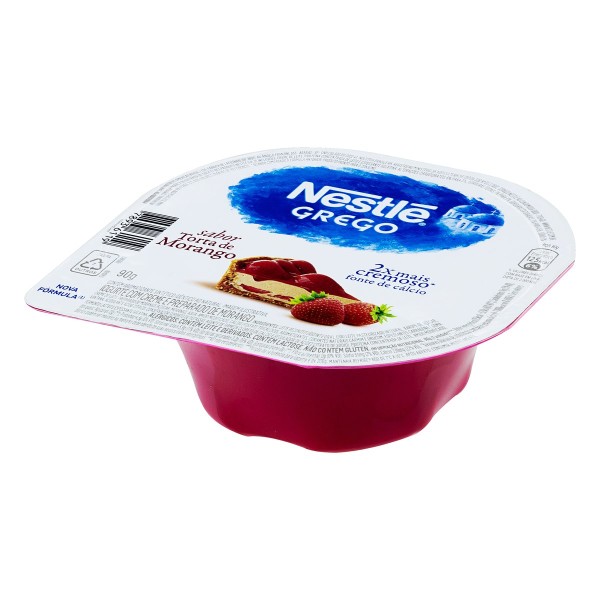 Encontraproduto.com.br - Iogurte Nestlé Grego Torta de Morango 90g