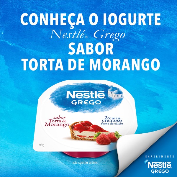 Encontraproduto.com.br - Iogurte Nestlé Grego Torta de Morango 90g