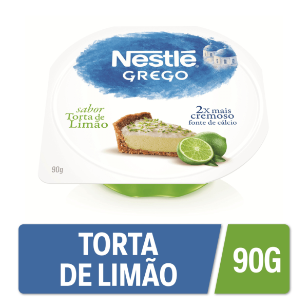 Encontraproduto.com.br - Iogurte Grego Nestlé Torta de Limão Pote 90g