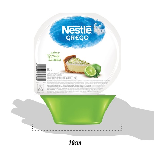 Encontraproduto.com.br - Iogurte Grego Nestlé Torta de Limão Pote 90g