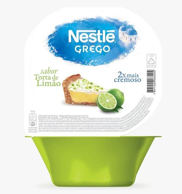 Encontraproduto.com.br - Iogurte Grego Nestlé Torta de Limão Pote 90g