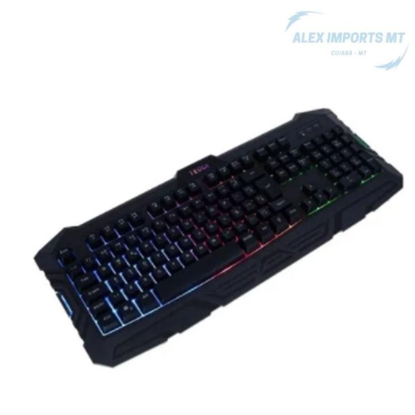 Encontraproduto.com.br - Teclado Gamer Para Jogos No Pc Com Luzes De Led
