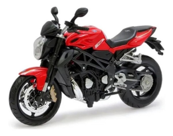 Miniatura Moto Mv Agusta Brutale 1090 R Moto Esportiva Mini