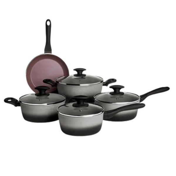 Encontraproduto.com.br - Panelas Jogo De Panelas Prime Com 5 Pesas Fundo De Indução