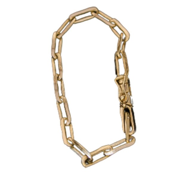 Encontraproduto.com.br - Pulseira Carti Fecho Bomba 8mm Moeda Antiga