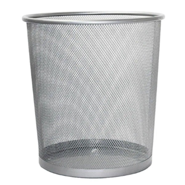 Lixeira De Metal 12 Litros Ideal Pra Escritorio