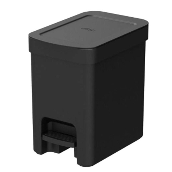 Encontraproduto.com.br - Lixeira Quadrada Com Pedal Para Colocar Em Banheiro De Casa