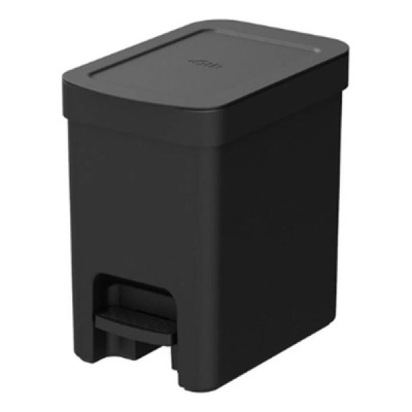 Encontraproduto.com.br - Lixeira Quadrada Com Pedal Para Colocar Em Banheiro De Casa