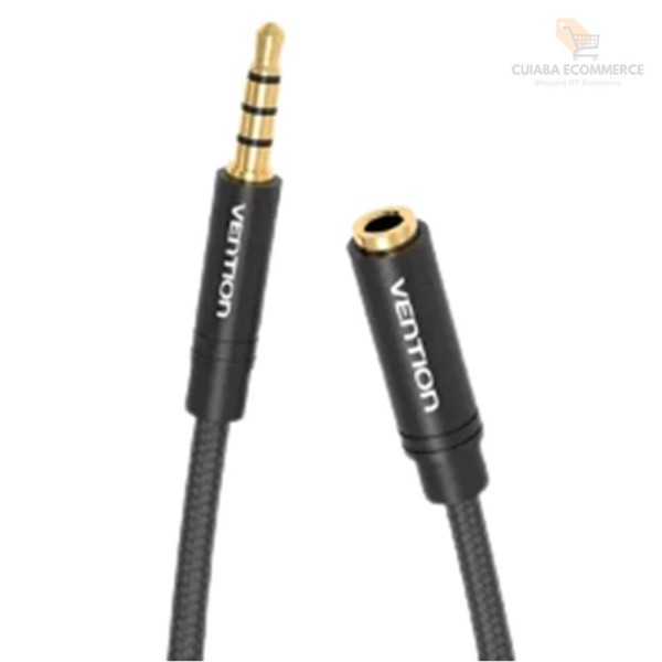 Encontraproduto.com.br - Cabo Extensão P2 P3 4vias Fone Microfone