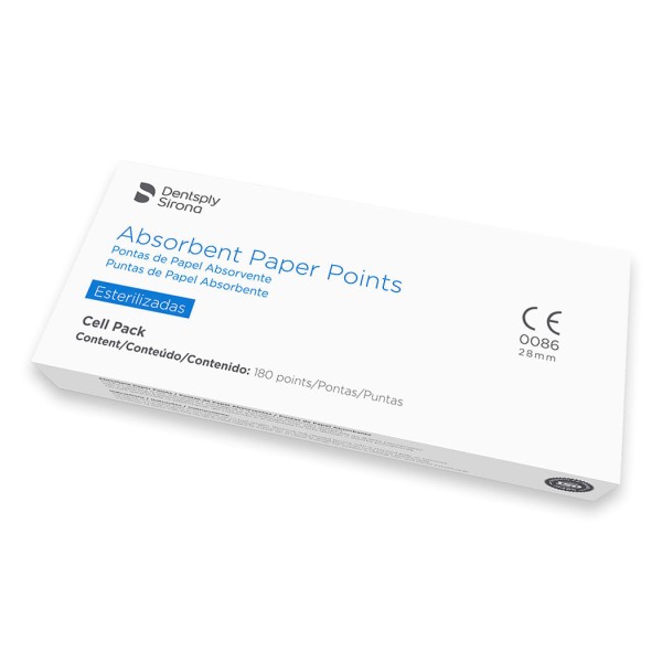 Encontraproduto.com.br - Cone de Papel Cell Pack com 180 - Dentsply Sirona