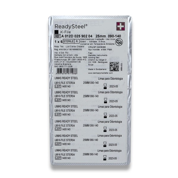 Encontraproduto.com.br - Lima K 3ª Série 25mm - Dentsply Sirona