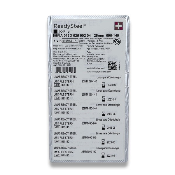 Encontraproduto.com.br - Lima K 3ª Série 25mm - Dentsply Sirona