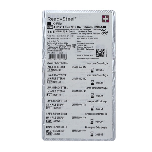 Encontraproduto.com.br - Lima K 3ª Série 25mm - Dentsply Sirona