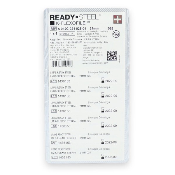 Encontraproduto.com.br - Lima Hedstroem File 21mm - Dentsply Sirona