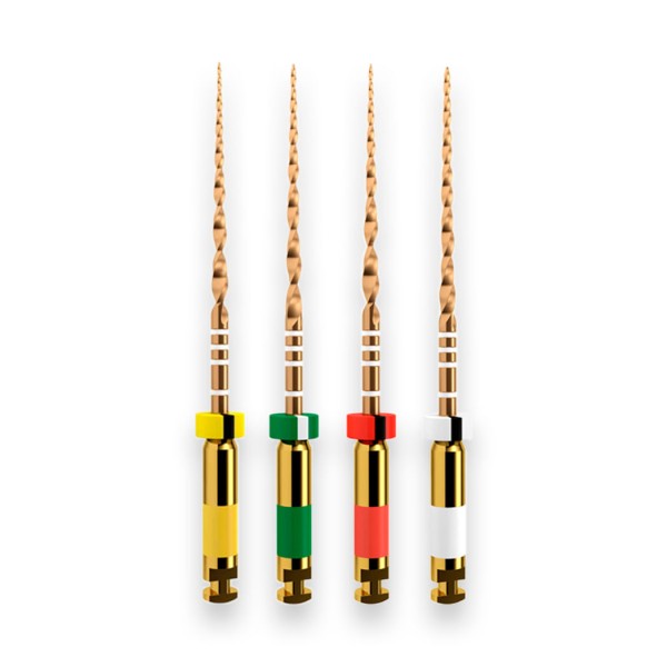 Encontraproduto.com.br - Lima Waveone Gold Assort 25mm com 4 unidades  - Dentsply Sirona