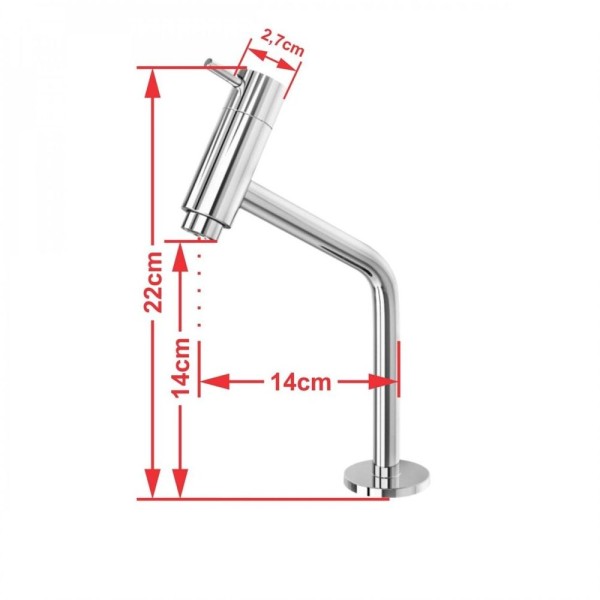 Encontraproduto.com.br - Kit Cuba Xrt55 Torneira Pratika 1060 Meta Válvula 1 Polegada Sifão Flexível Pvc Compace Branco Gel