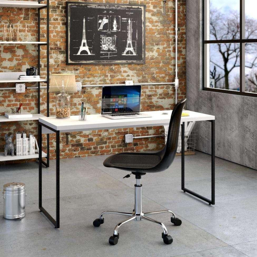 Mesa de Escritório Studio Branca 135 cm