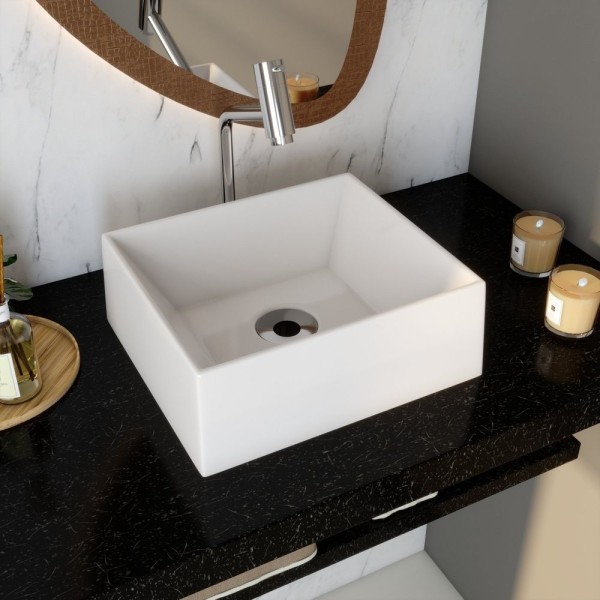 Encontraproduto.com.br - Kit Cuba Rt30 Riviera Com Válvula Metal E Sifão Com Flexível Branca