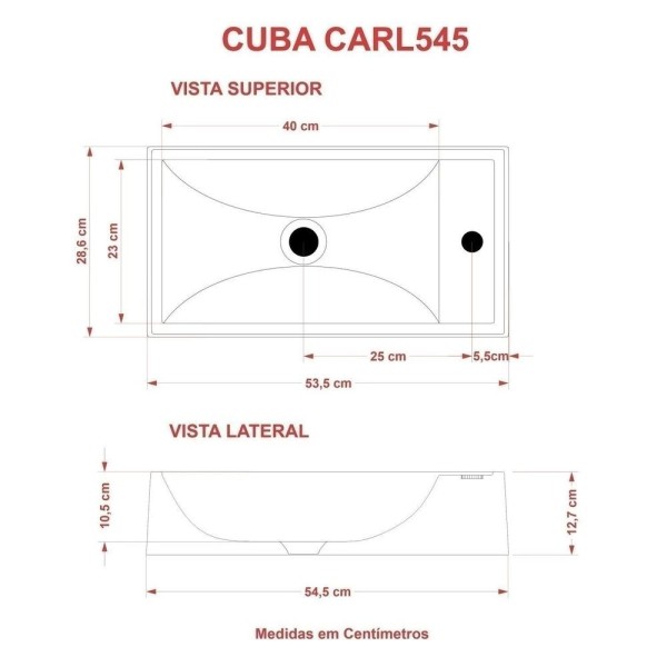 Encontraproduto.com.br - Kit Cuba Rl545 Roma Com Torneira 1198 E Válvula Metal Com Sifão E Flexível Branca