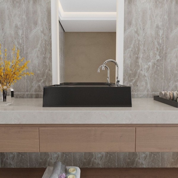 Encontraproduto.com.br - Kit Cuba Rl545 Roma Com Torneira 1198 E Válvula Metal Com Sifão E Flexível Preto