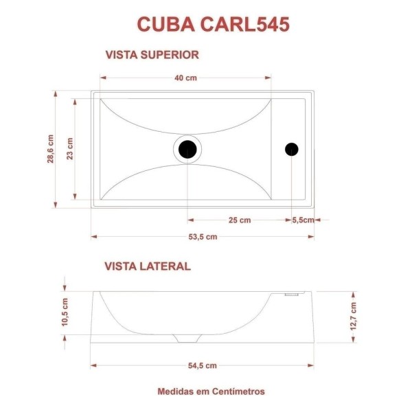 Encontraproduto.com.br - Kit Cuba Rl545 Roma Com Torneira 1198 E Válvula Botão Com Sifão E Flexível Branca