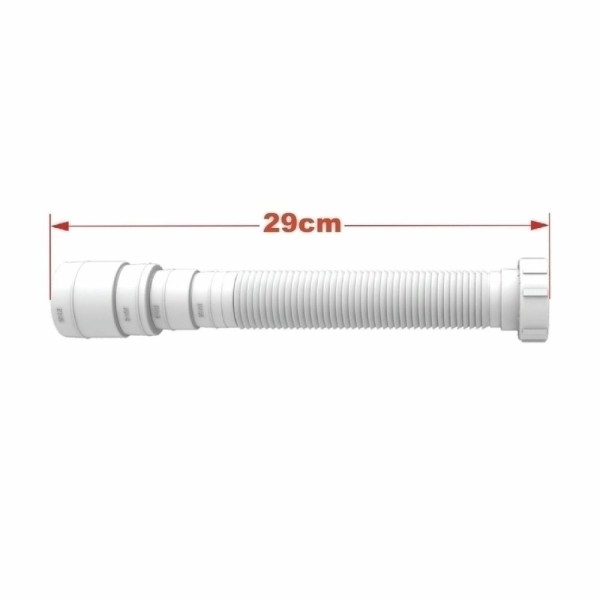 Encontraproduto.com.br - Kit Cuba Ov42 Laila Com Válvula Metal E Sifão Com Flexível Branca
