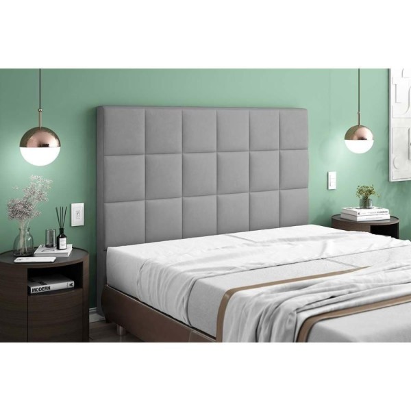 Encontraproduto.com.br - Cabeceira Cama Box Estofada Queen Queen Nairobi Plus Chumbo - Simbal