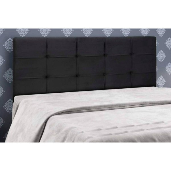 Encontraproduto.com.br - Cabeceira Cama Box Estofada Queen Queen Clean Plus Suede Marrom - Simbal