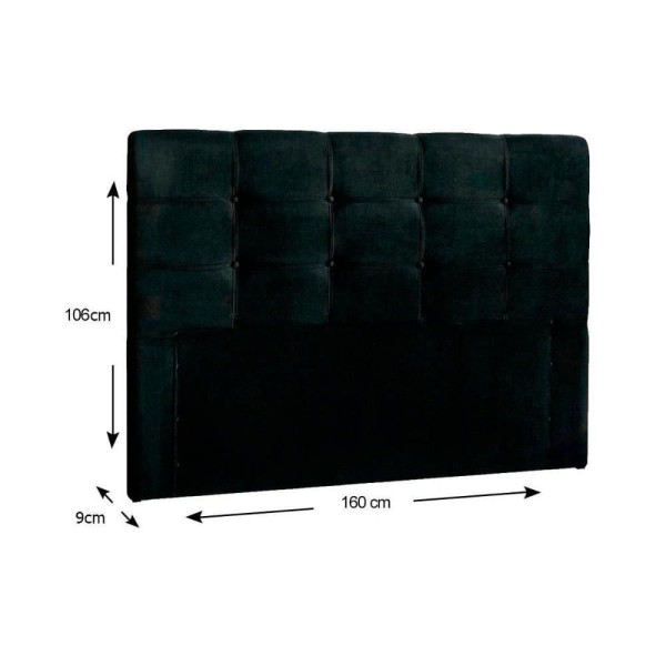 Encontraproduto.com.br - Cabeceira Cama Box Estofada Queen Queen Clean Plus Suede Marrom - Simbal