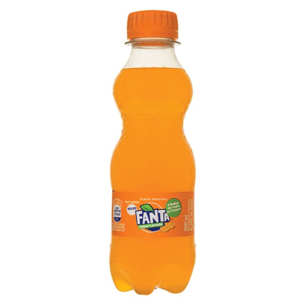 Encontraproduto.com.br - Refrigerante Fanta Laranja Pet 200ml
