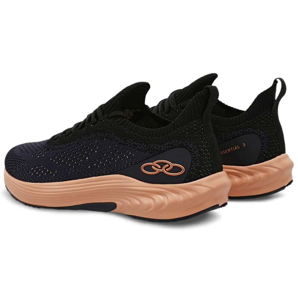 Encontraproduto.com.br - Tênis de Treino Olympikus Essential 3 Marinho e Preto Feminino