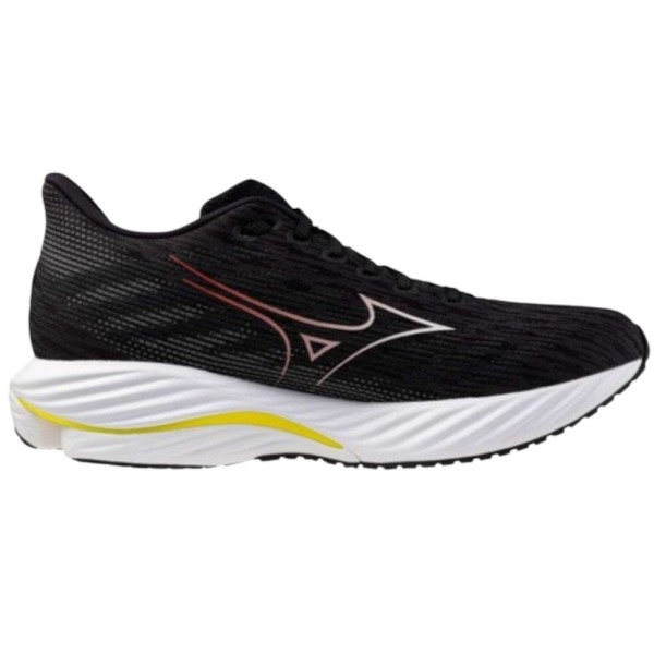 Tênis Masculino N°40 Mizuno Wave Rider 28 Preto Amarelo (MP)