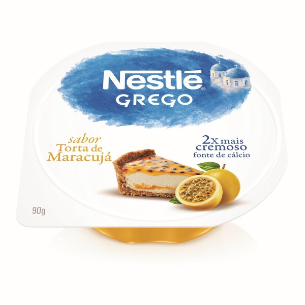 Encontraproduto.com.br - Iogurte Grego Nestlé Light Torta de Macacujá 90g