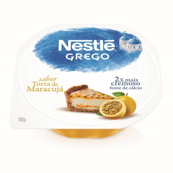 Encontraproduto.com.br - Iogurte Grego Nestlé Light Torta de Macacujá 90g